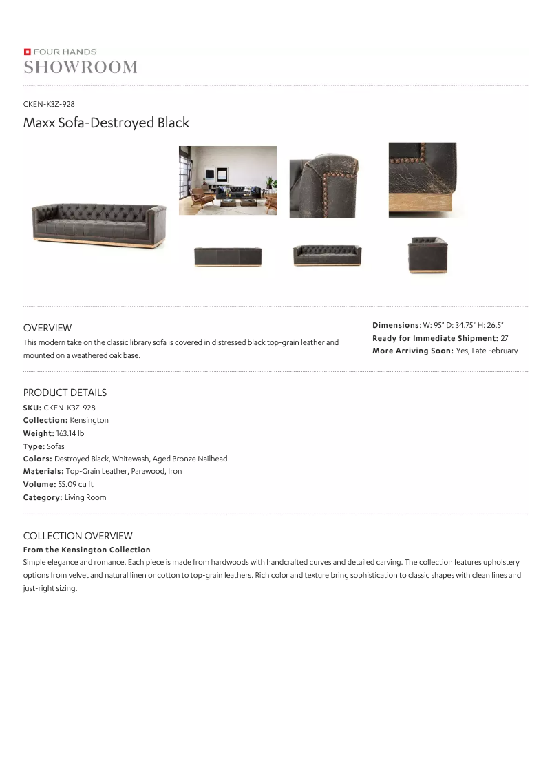 Page 1 de la notice Manuel utilisateur Four Hands CKEN-K3Z-928