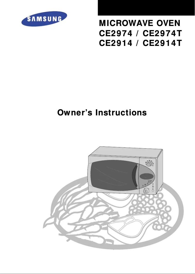 Image de la première page du manuel de l'appareil CE2914T