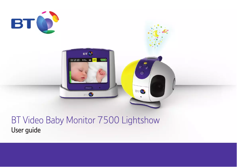 Page n°1 - Manuel utilisateur British Telecom Baby Monitor 7500 Lightshow