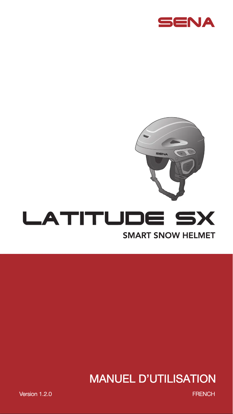 Page n°1 - Manuel utilisateur Sena Latitude SX