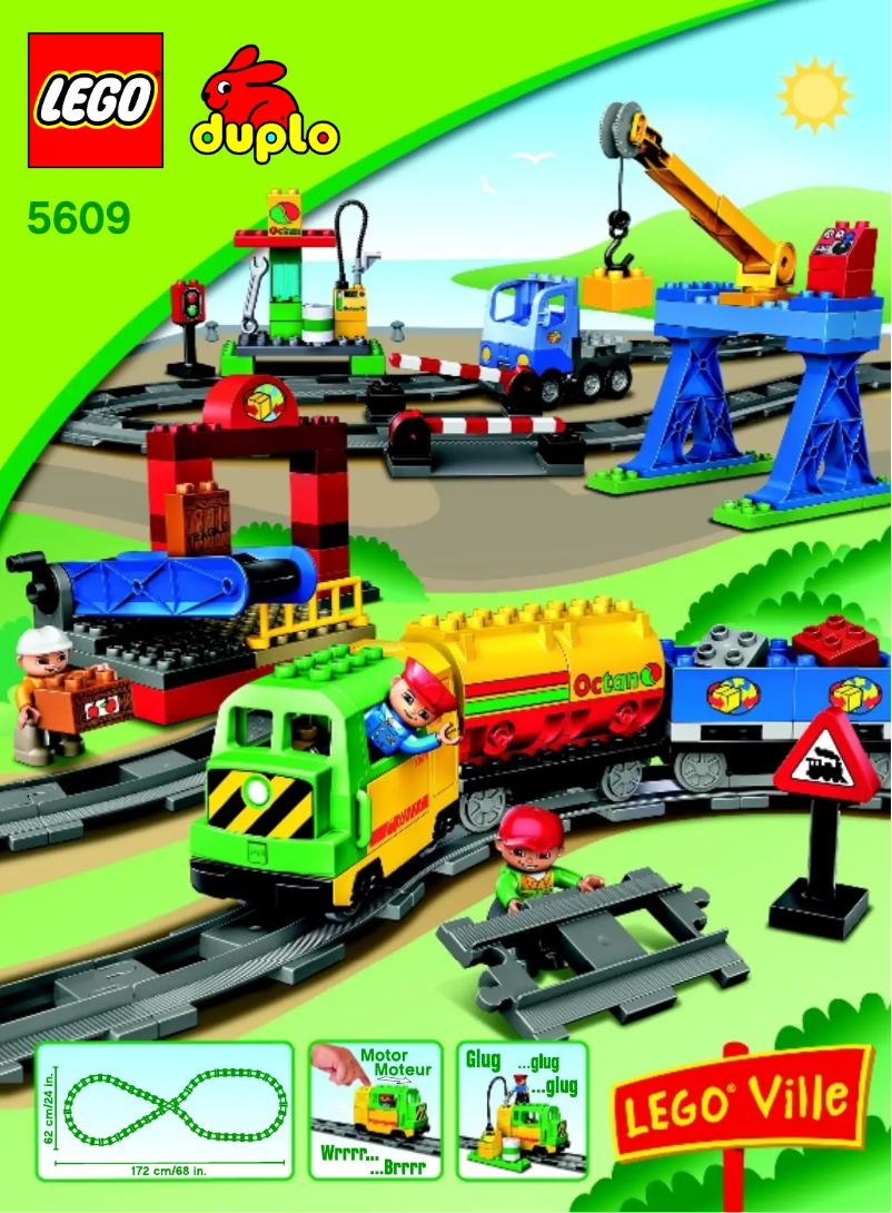Page 1 de la notice Manuel utilisateur Lego Duplo 5609