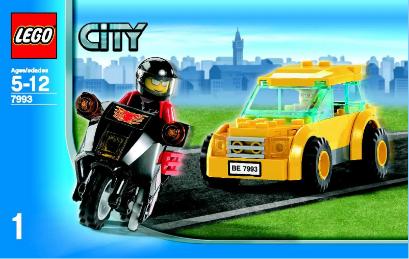Page 1 de la notice Manuel utilisateur Lego CITY Value Pack Transport