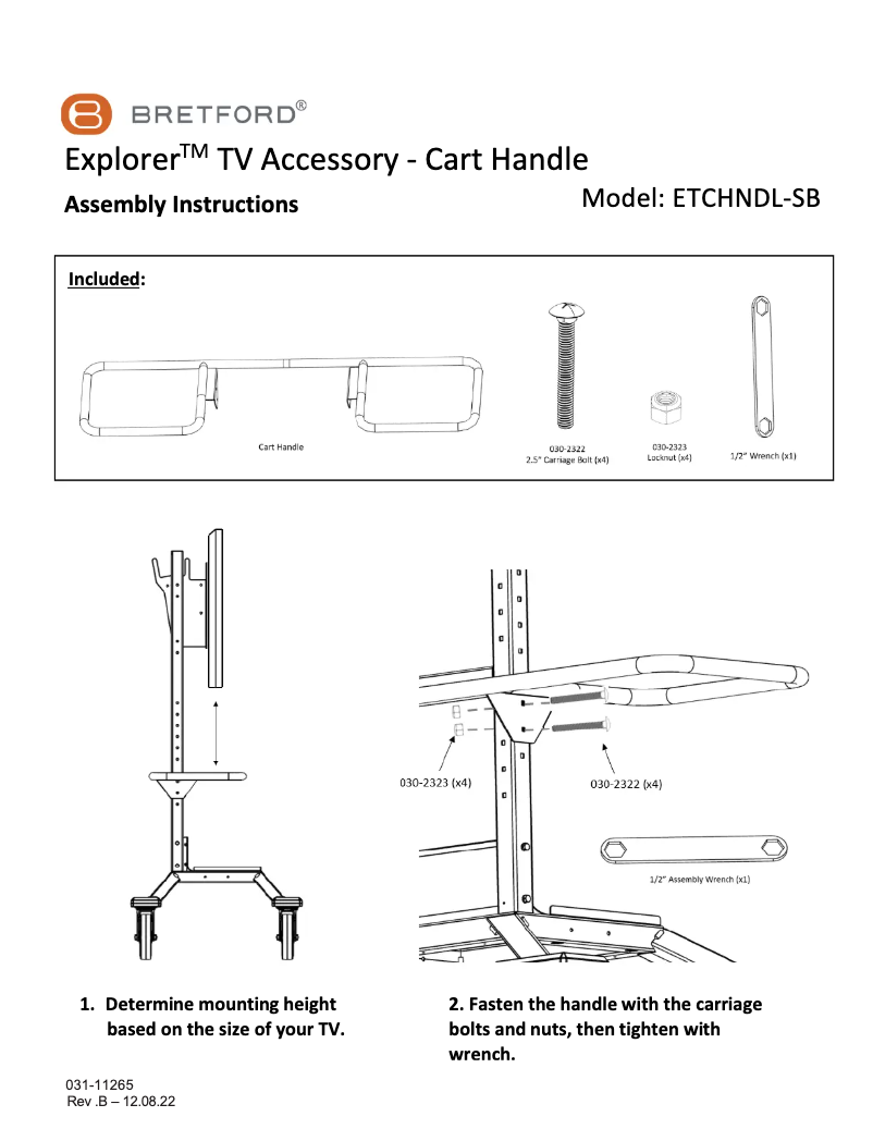 Image de la première page du manuel de l'appareil Explorer ETCHNDL-SB