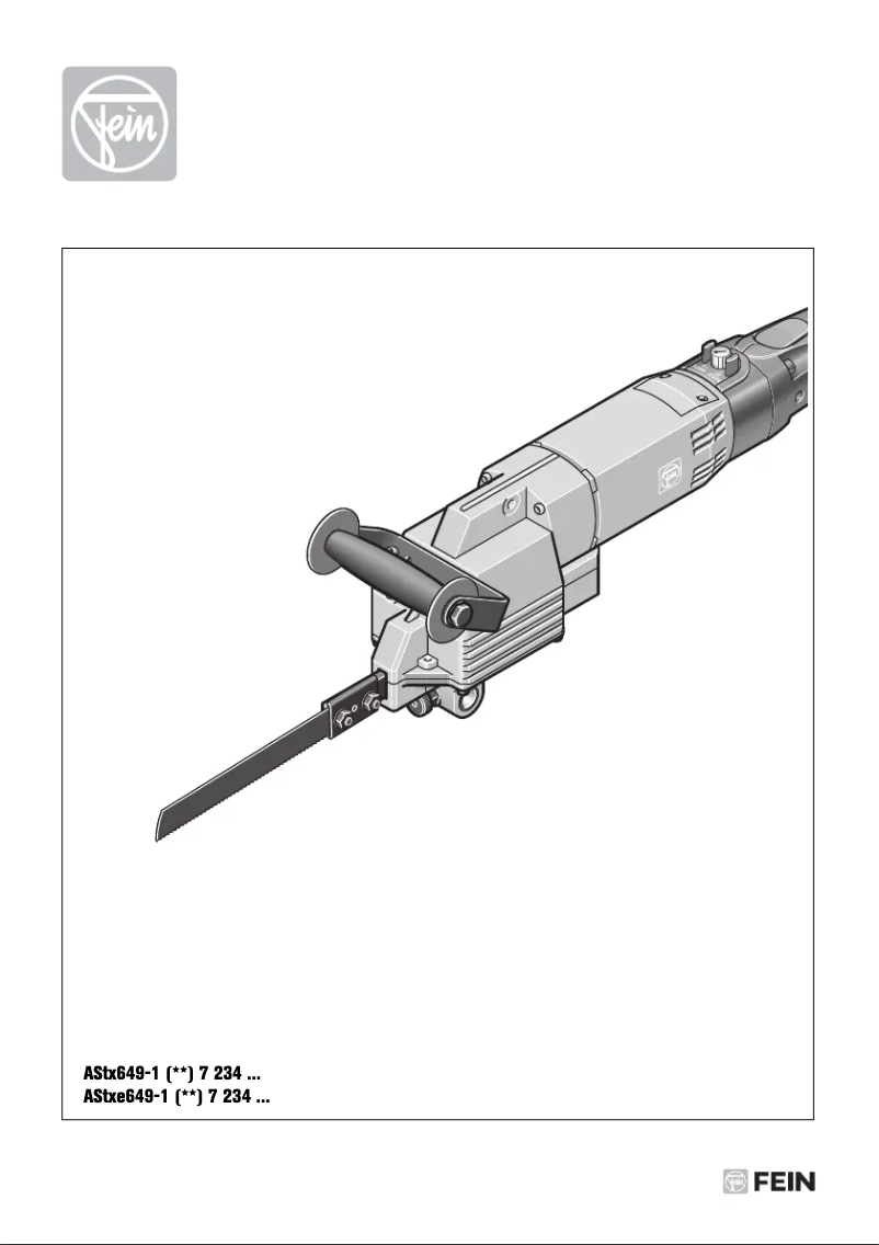 Page n°1 - Manuel utilisateur Fein AStxe 649-1