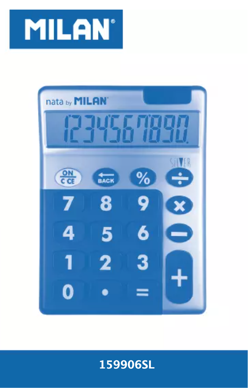 Page 1 de la notice Manuel utilisateur Milan 159906SL