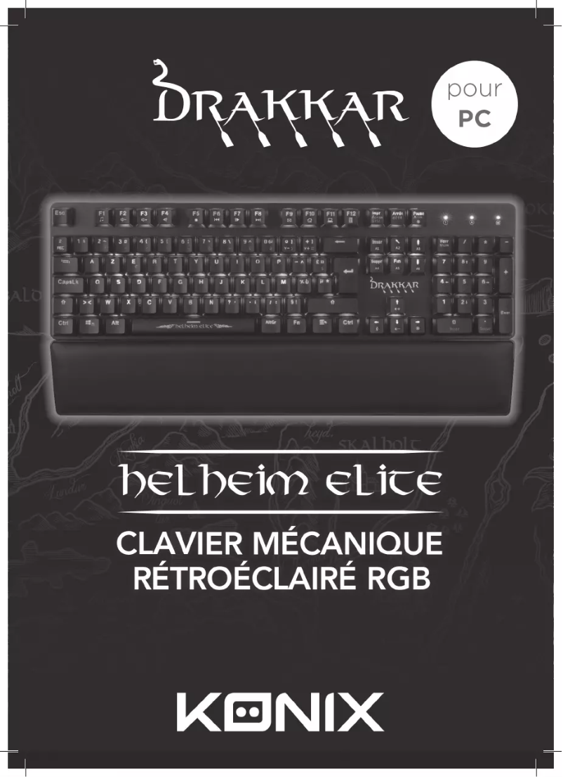 Page n°1 - Manuel utilisateur Konix Drakkar Helheim Elite
