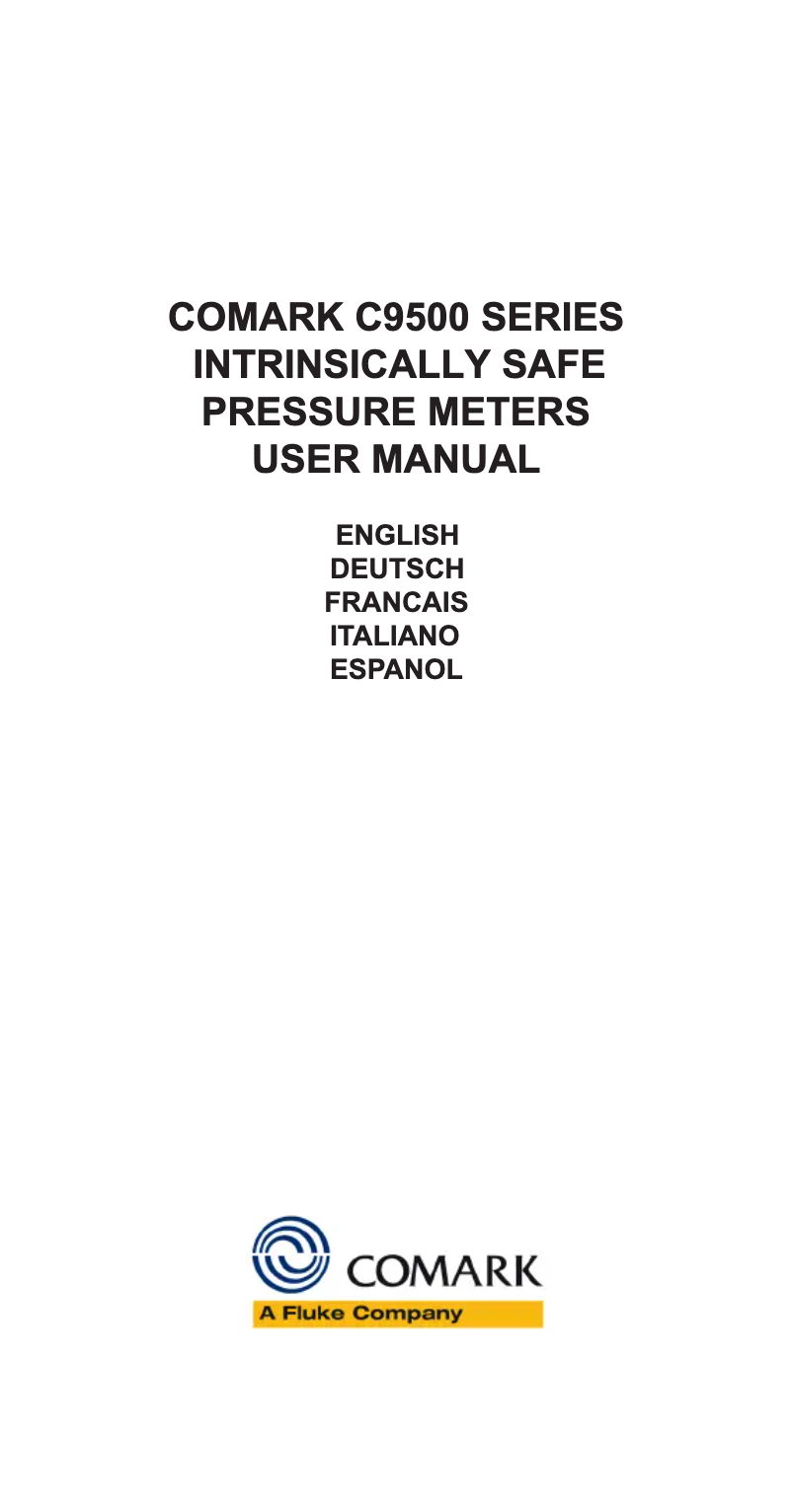 Page 1 de la notice Manuel utilisateur Comark C9507