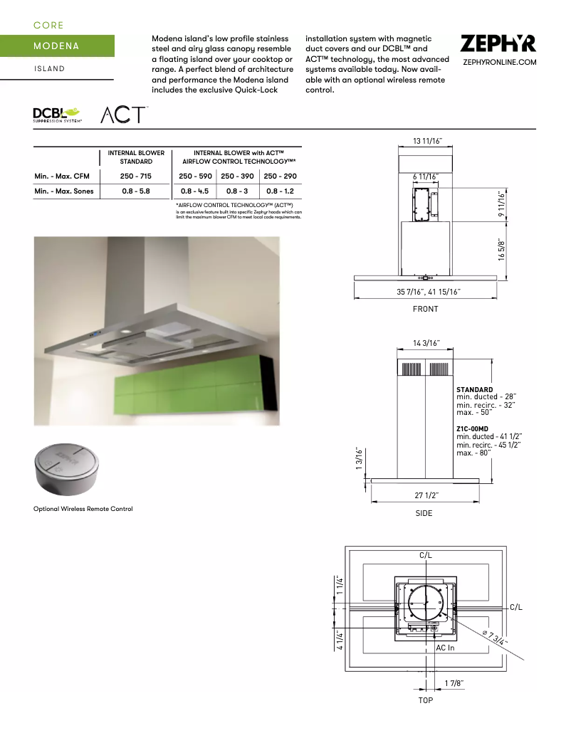 Image de la première page du manuel de l'appareil ZMDM90AS