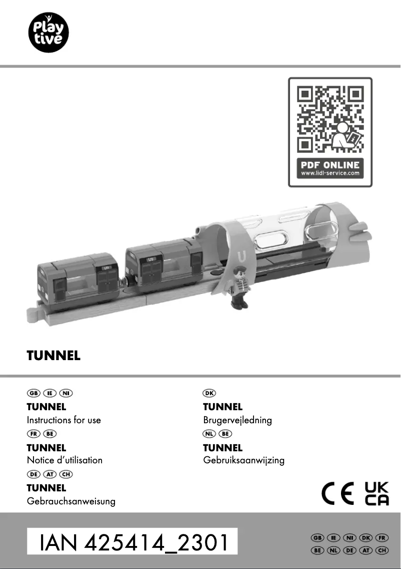 Page 1 de la notice Manuel utilisateur Playtive IAN 425414