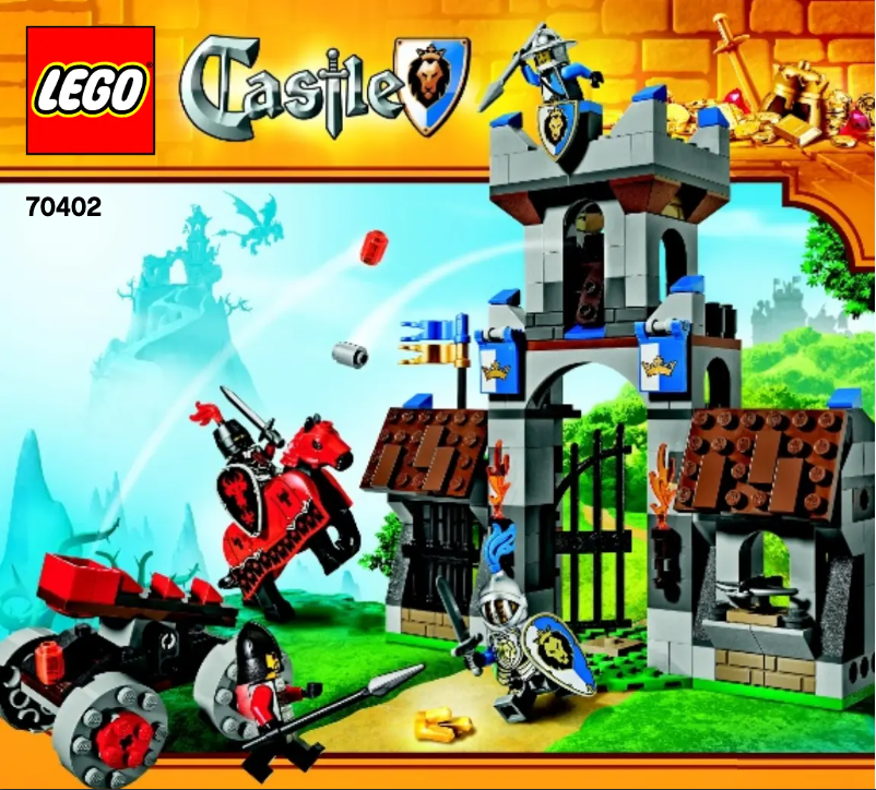 Page 1 de la notice Manuel utilisateur Lego The Gatehouse Raid