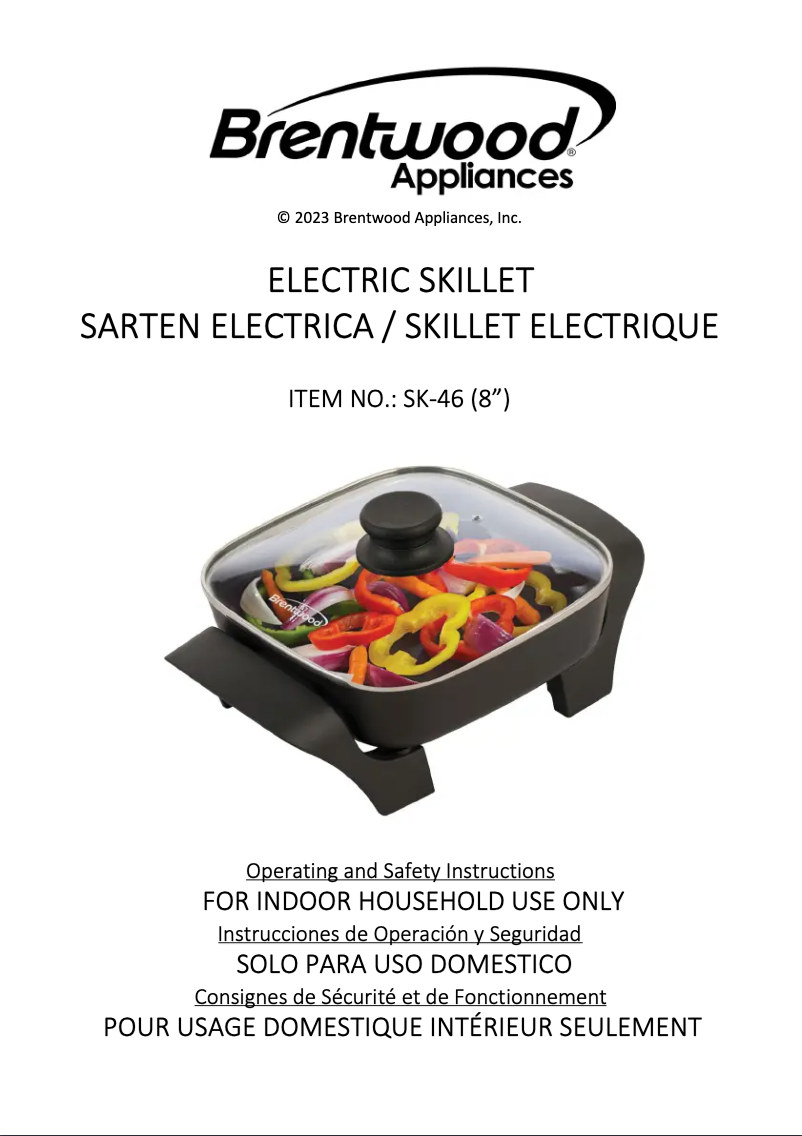 Image de la première page du manuel de l'appareil SK-46