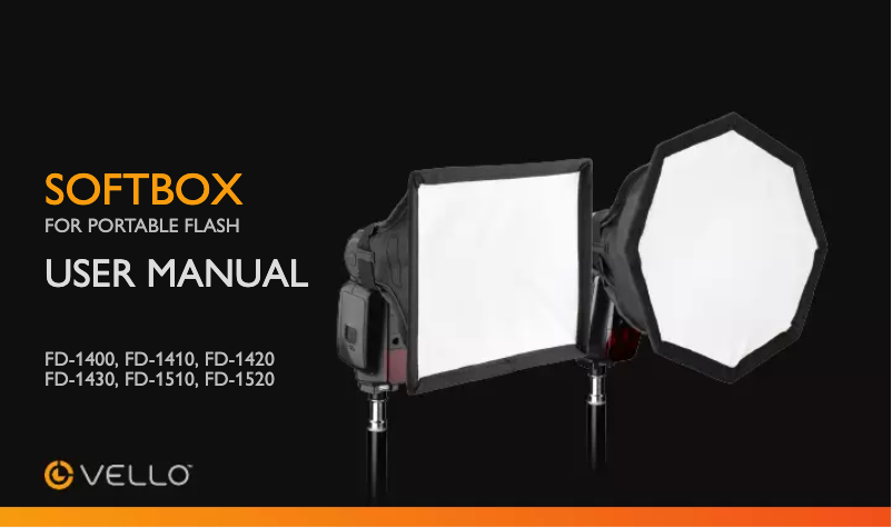 Page 1 de la notice Manuel utilisateur Vello FD-1430