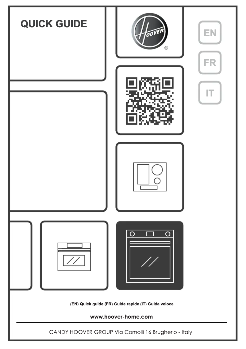 Página 1 del manual Manual de usuario Hoover HO6 UF3T1HTX