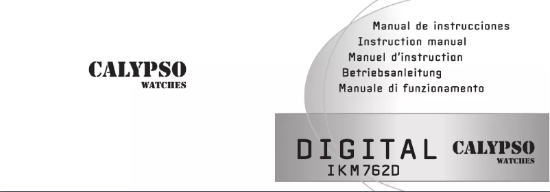 Page 1 de la notice Manuel utilisateur Calypso K5688 Digital