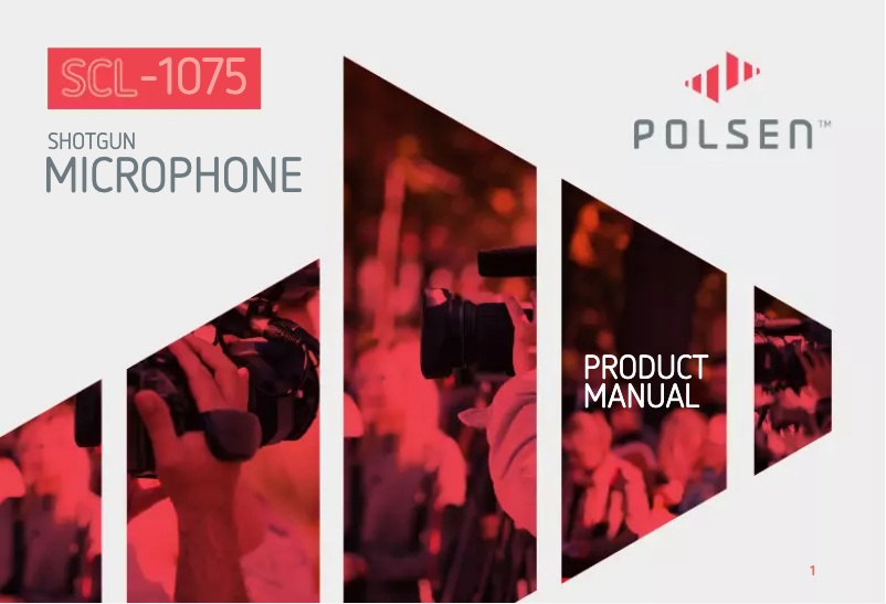 Page 1 de la notice Manuel utilisateur Polsen SCL-1075