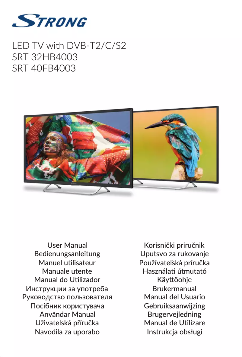 Page 1 de la notice Manuel utilisateur Strong SRT 32HB4003