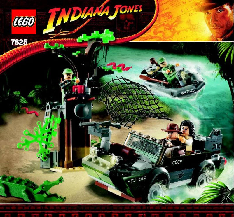 Página 1 del manual Manual de usuario Lego Indiana Jones 7625