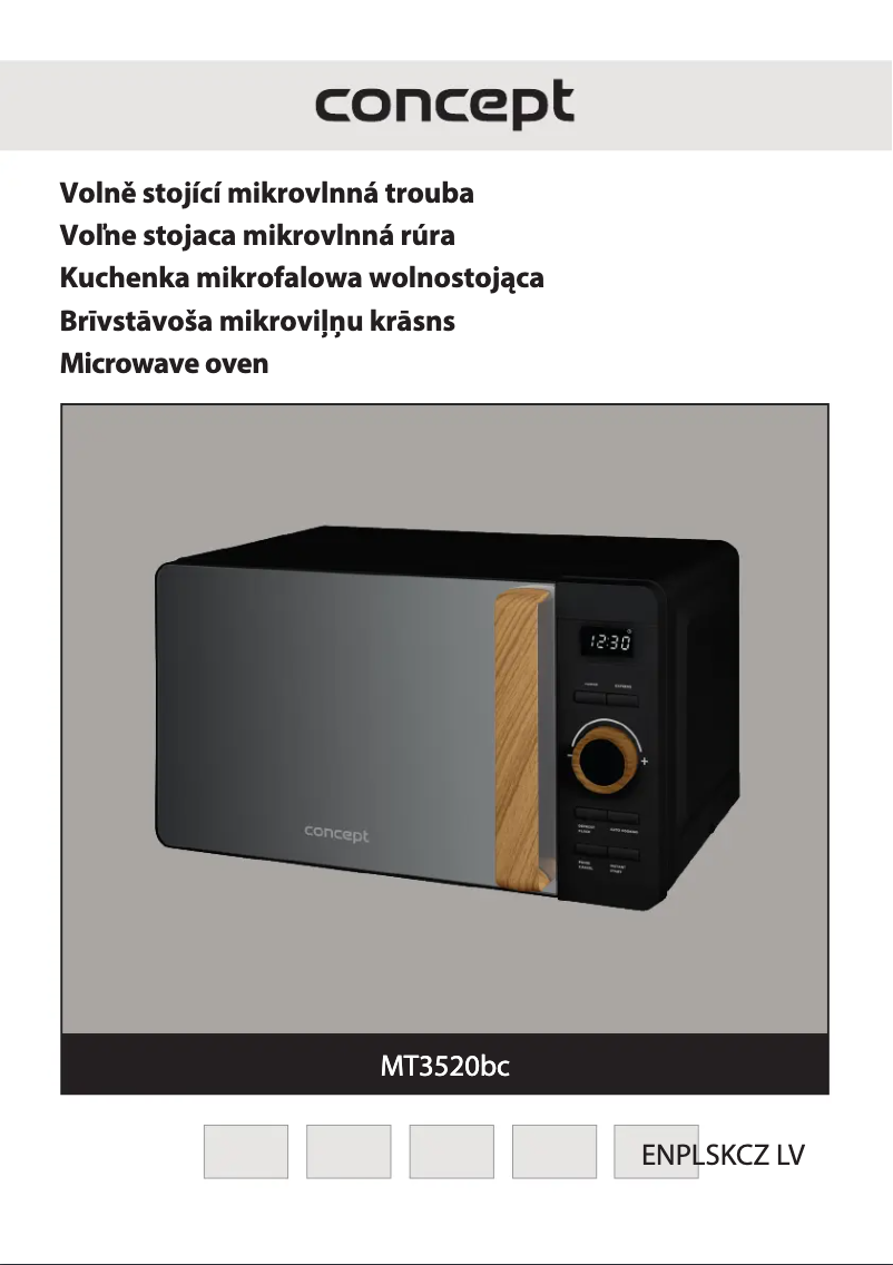 Image de la première page du manuel de l'appareil MT3520bc