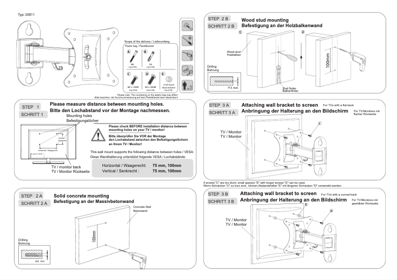 Page 1 de la notice Manuel utilisateur Ricoo S0811