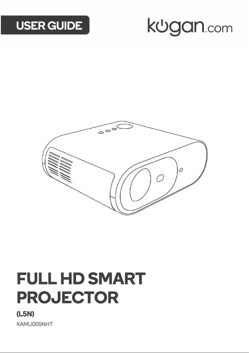 Page 1 de la notice Manuel utilisateur Kogan KAMLI005NHT