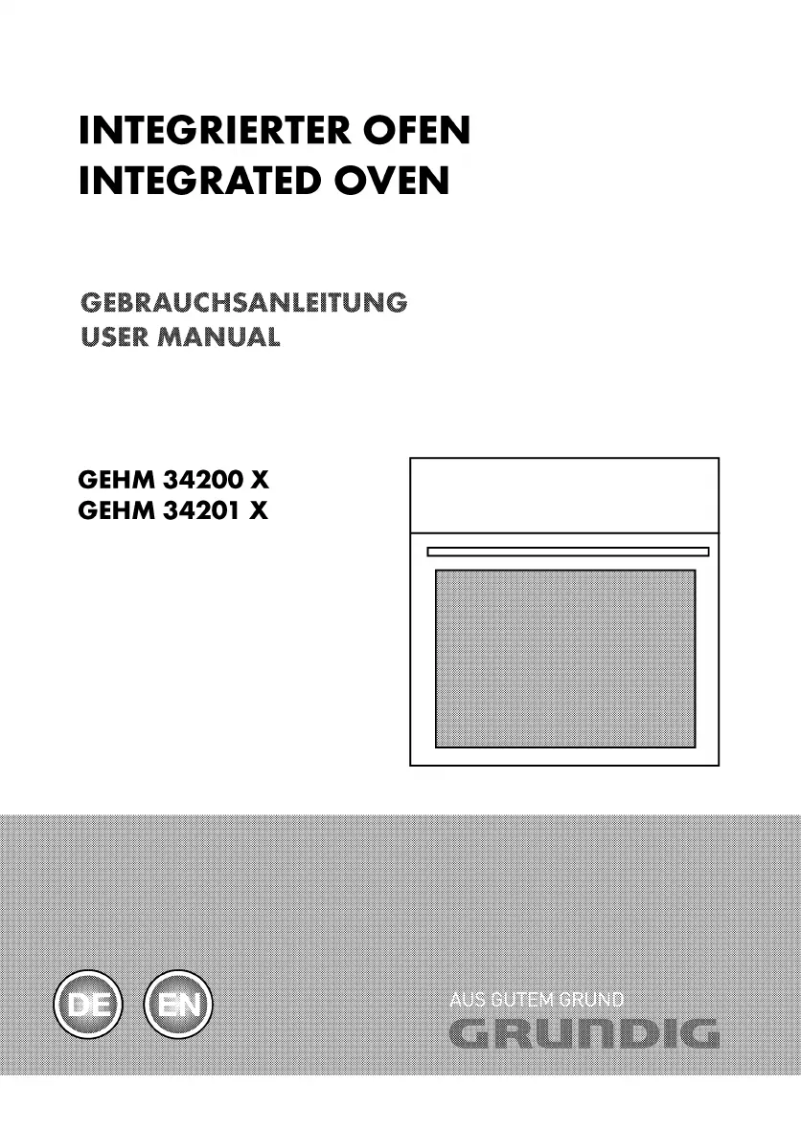 Image de la première page du manuel de l'appareil GEHM 34201 X