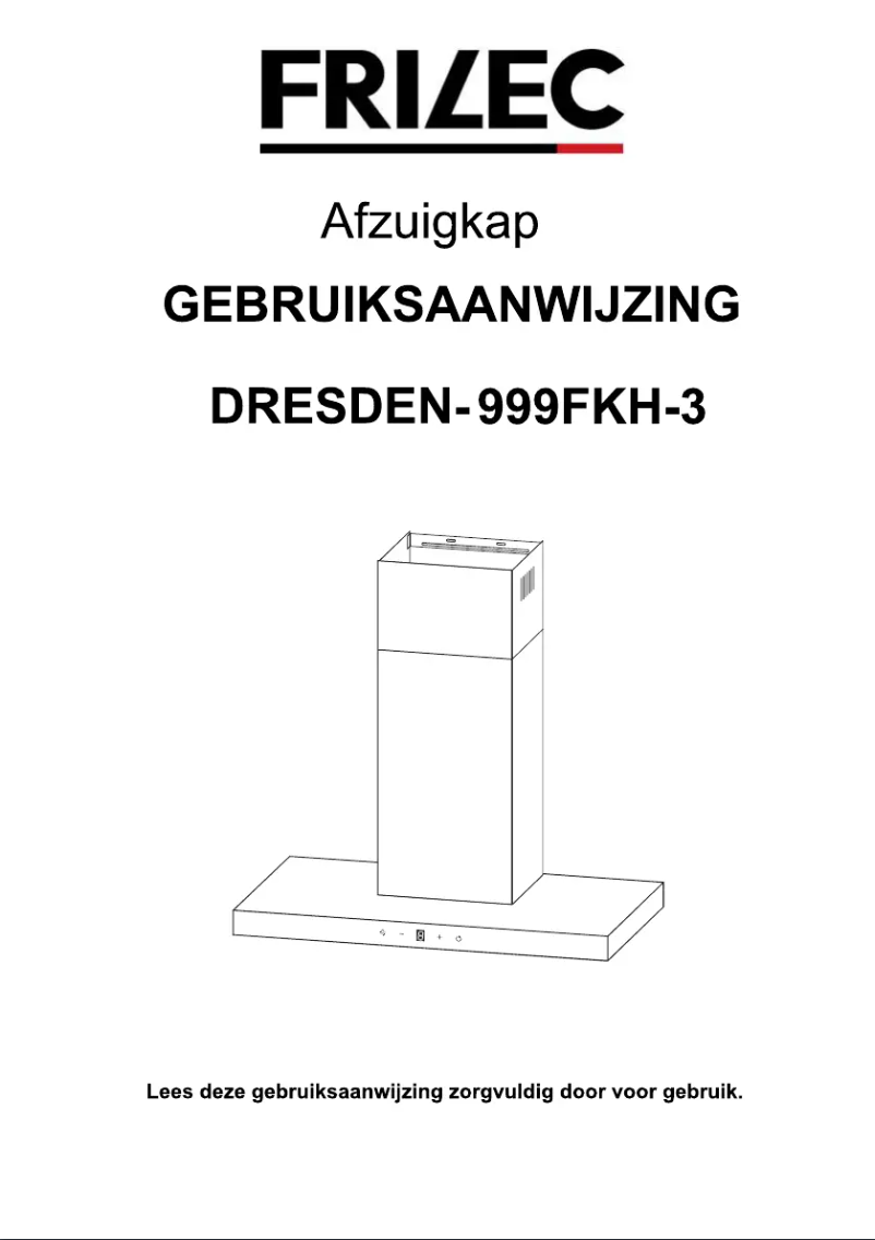 Page 1 de la notice Manuel utilisateur Frilec DRESDEN999-FKH