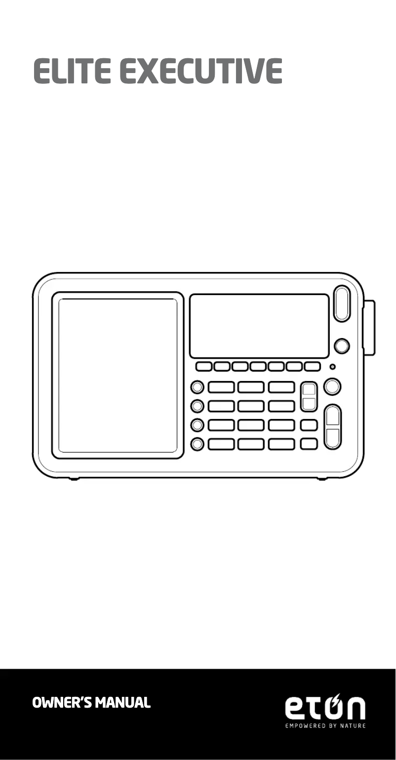 Page 1 de la notice Manuel utilisateur Eton Elite Executive