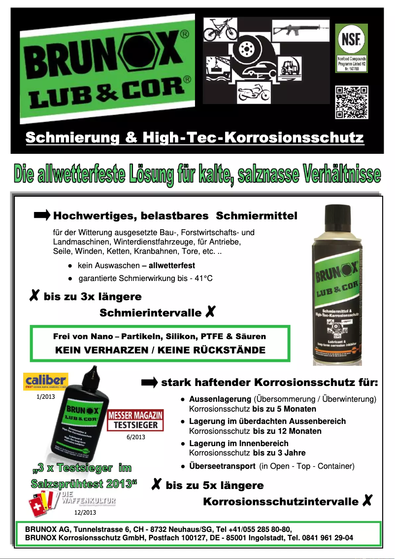 Página 1 del manual Manual de usuario BRUNOX Lub & Cor