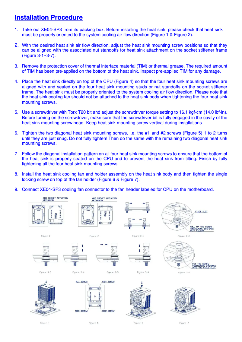 Image de la première page du manuel de l'appareil XE04-SP3