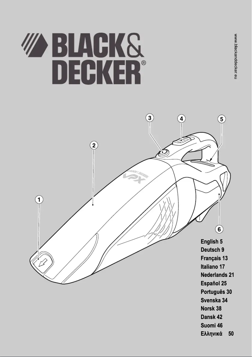 Image de la première page du manuel de l'appareil VPX2102