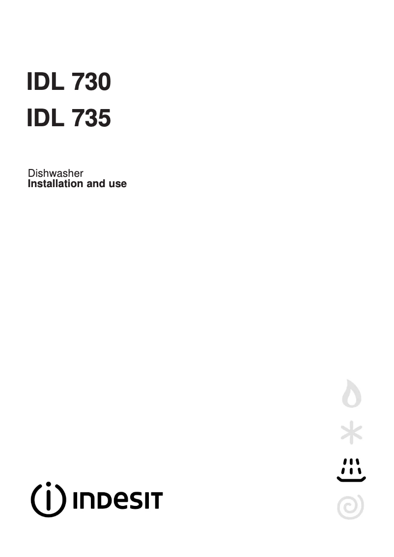 Page 1 de la notice Manuel utilisateur Indesit IDL 730 UK.2