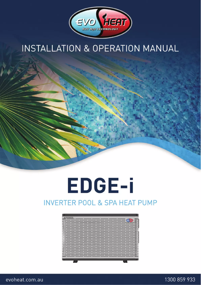 Page n°1 - Manuel utilisateur EvoHeat Evo Edge-i