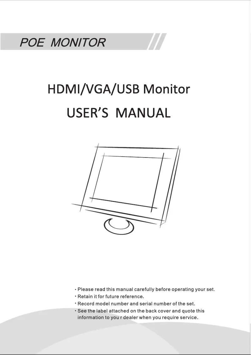 Image de la première page du manuel de l'appareil OR22RPE