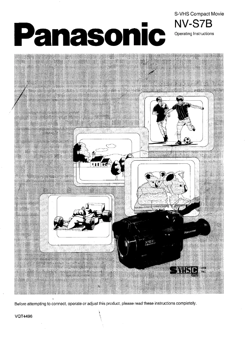 Image de la première page du manuel de l'appareil NV-S7B