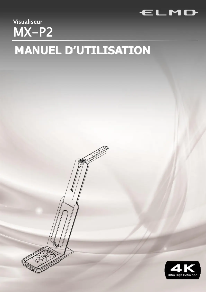 Page n°1 - Manuel utilisateur Elmo MX-P2