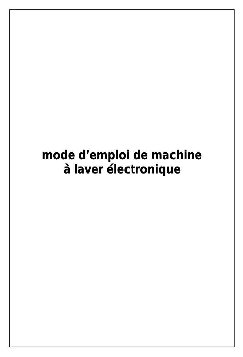 Page n°1 - Manuel utilisateur AVEA A1206