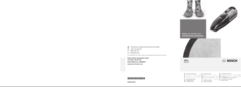 Image de la première page du manuel de l'appareil Move BHN09070