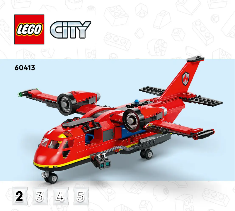 Page 1 of the manual Visual Instructions Lego City 60413