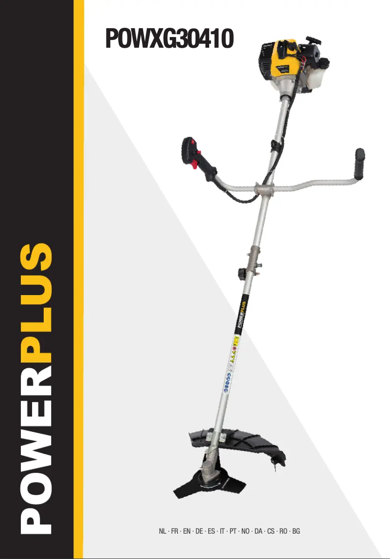 Image de la première page du manuel de l'appareil POWXG30410