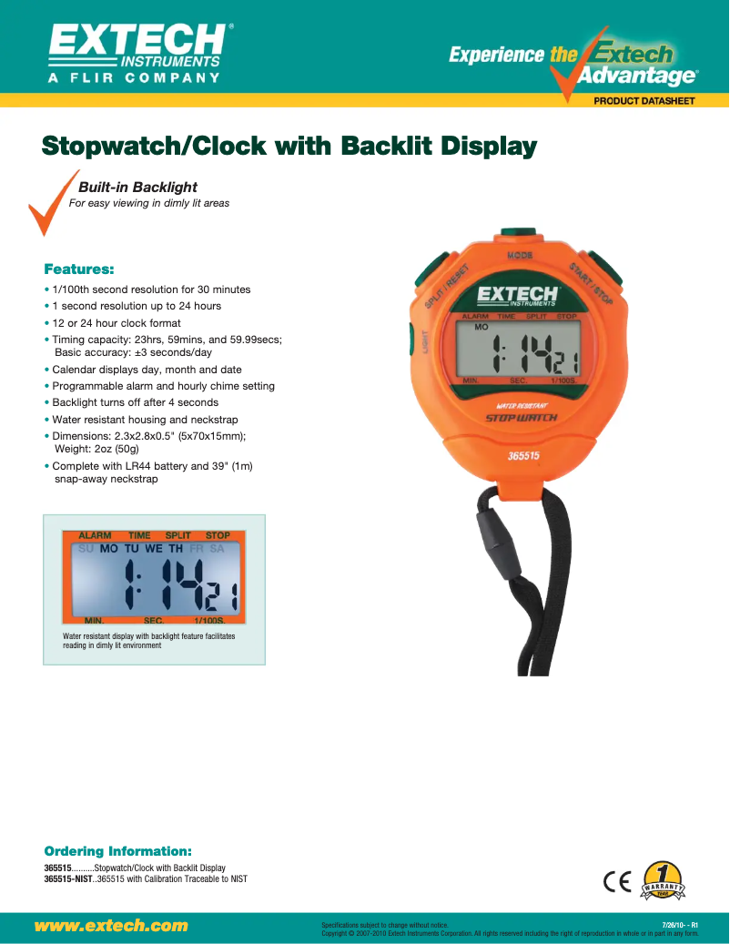 Image de la première page du manuel de l'appareil 365515