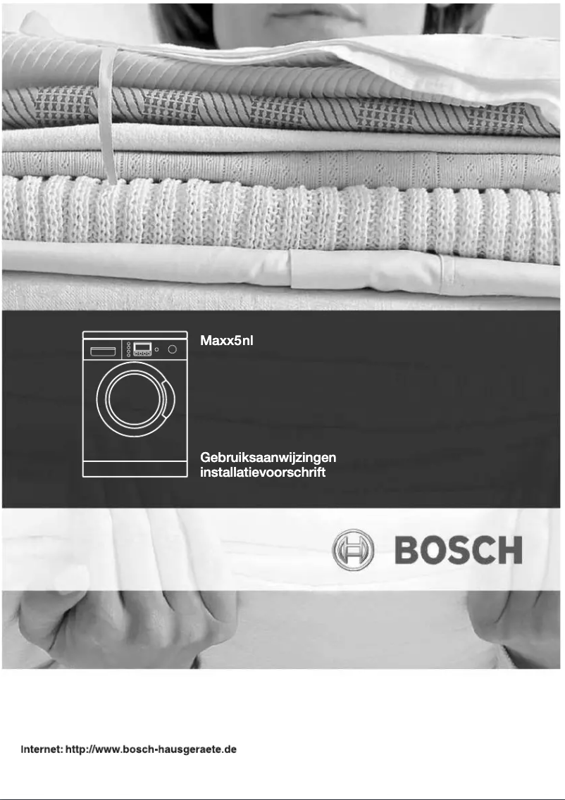 Page n°1 - Manuel utilisateur Bosch Maxx 5