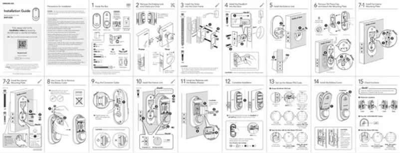 Page 1 de la notice Manuel utilisateur Samsung SHP-A30