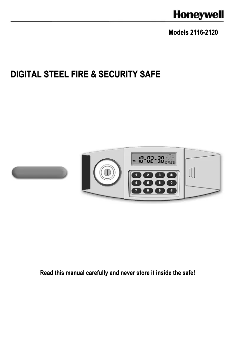 Página 1 del manual Manual de usuario Honeywell 2118