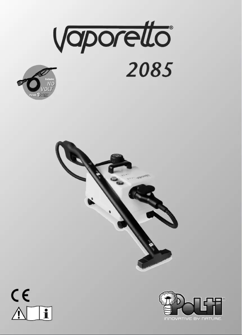 Image de la première page du manuel de l'appareil Vaporetto 2085