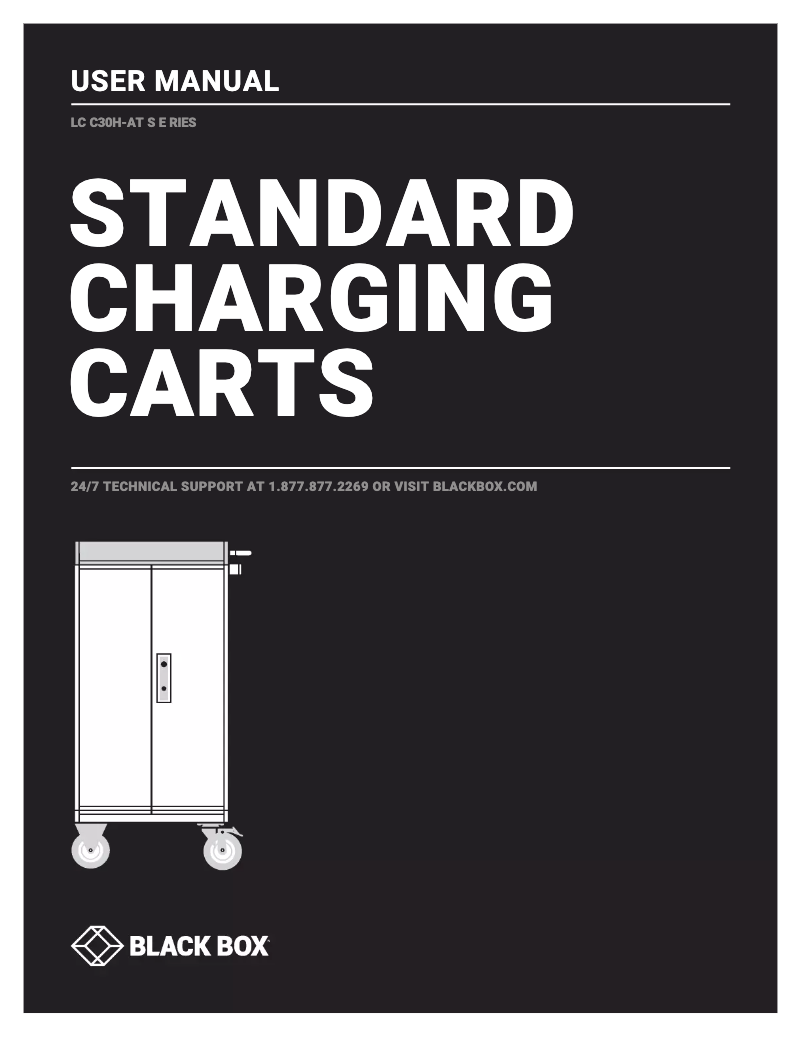 Page 1 de la notice Manuel utilisateur Black Box LCC30H-AC-R2