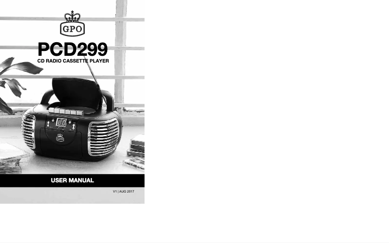 Página 1 del manual Manual de usuario GPO PCD299