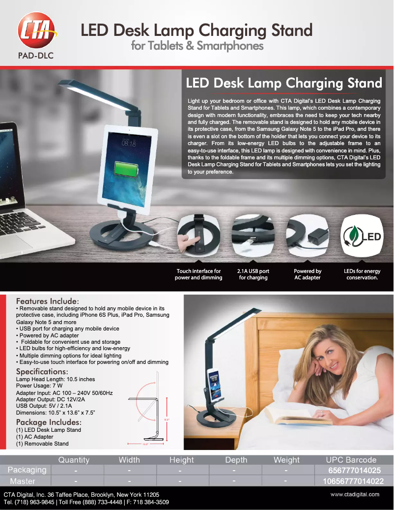 Imagen de la primera página del manual del dispositivo PAD-DLC