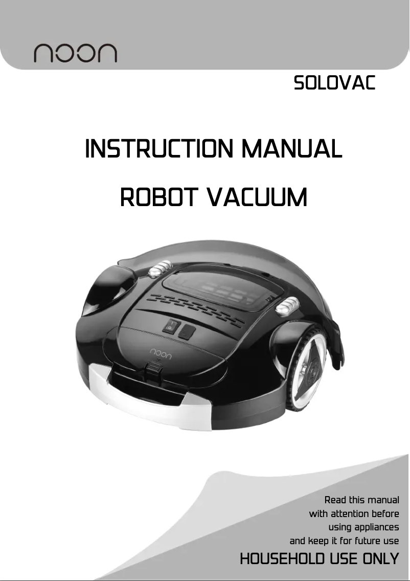 Page 1 de la notice Manuel utilisateur Harper SOLOVAC