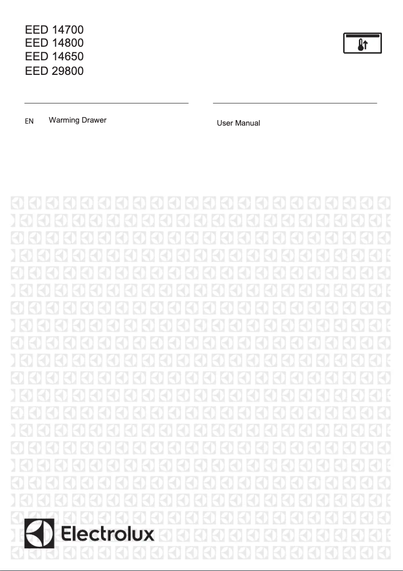 Página 1 del manual Manual de usuario Electrolux EED14800OX