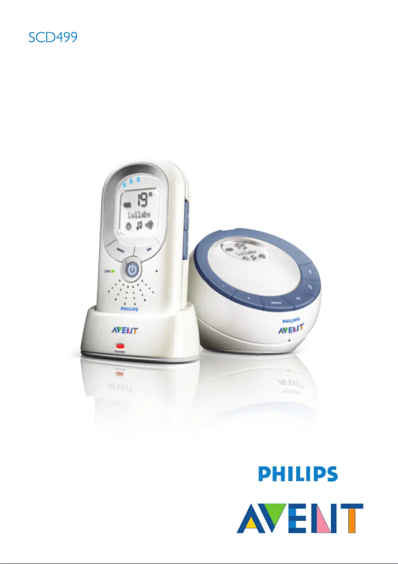 Page n°1 - Manuel utilisateur Philips AVENT SCD499